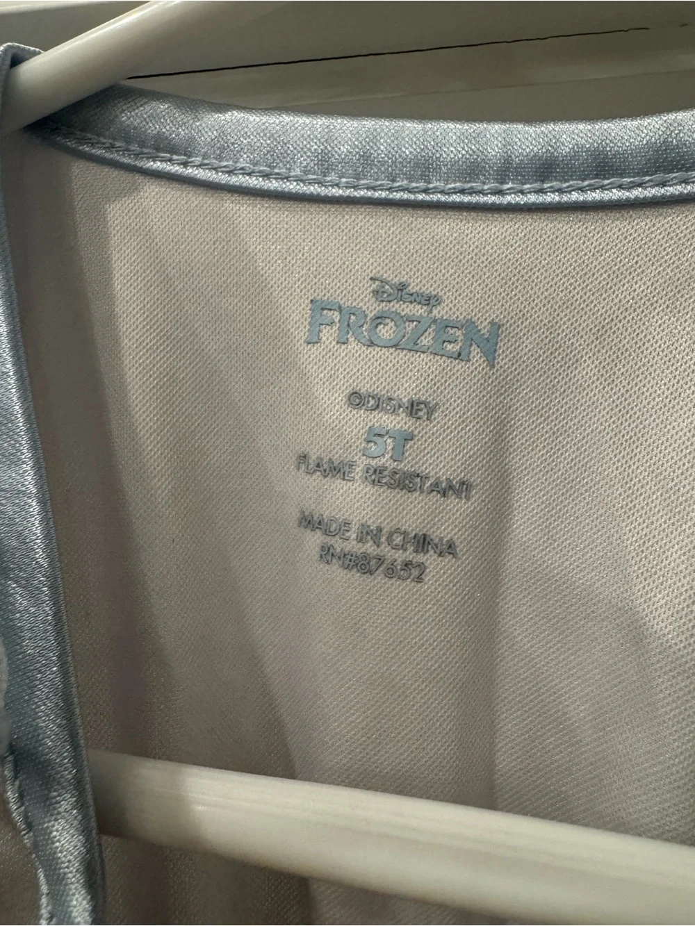 Disney Elsa Light Blue & White Girls' Nightgown